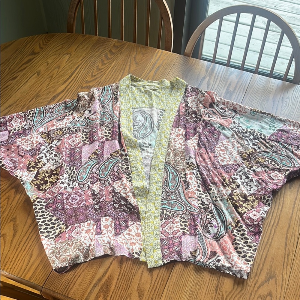 Colorful Paisley Kimono